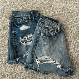 2 Pairs Jean Shorts